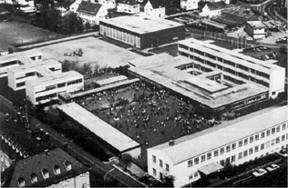 Luftbild der Goetheschule